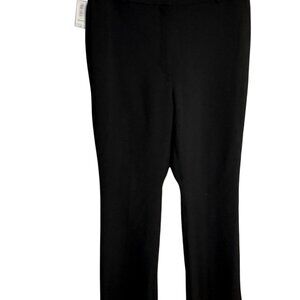 NWT Babaton Program (Re)ssential Pant High-Waisted Flared Trousers Black-sz 12